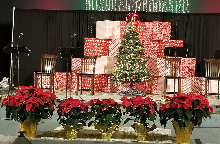 stage for Song of Celebration event